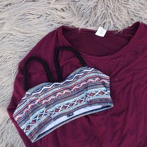 Full Tilt Crop and Big Sweater Layer Bundle
